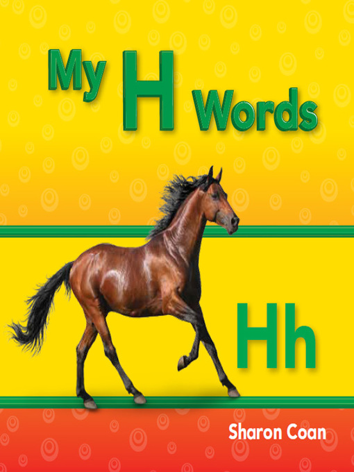 Title details for My H Words by Sharon Coan - Available